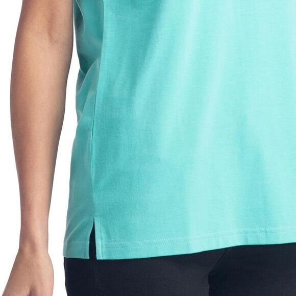 Fishers Finery Women's Ecofabric Short Sleeve Scoop Neck Tee; Relaxed Fit - Picture 3 of 5